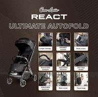 Gambar Stroller Autofold Cocolatte React / Kereta Dorong Bayi - Black dari ModernMoms undefined 5 Tokopedia