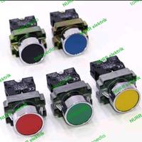 Gambar Push Button Red,Green,Yellow,Blue,Black 22mm Flush Head Spring Return - Hitam dari Nurr elektric undefined 1 Tokopedia