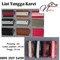Gambar List Step Nosing Karet/Stair Nosing Tangga Panjang 4 meter dari NFD Distributor Vinyl dan WPC undefined 2 Tokopedia