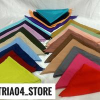 Gambar slayer polos segitiga/slayer anak bandana segiempat dari Satria04 store undefined 5 Tokopedia