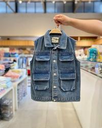 Gambar Vest Denim Saku - Macadamia Little Glamz dari Macadamia Little Glamz undefined 1 Tokopedia