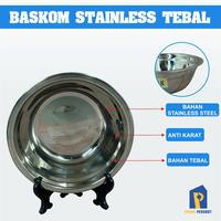 Gambar Calypso Baskom Stainless Tebal 18cm |Mangkok Baskom 18cm Anti Karat dari Prima Perabot undefined 2 Tokopedia