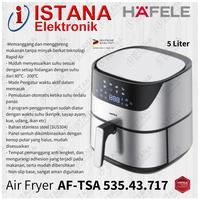 Gambar HAFELE AIR FRYER 5 LITER AF-TSA 535.43.717 dari ISTANA ELEKTRONIK PALEMBANG undefined 1 Tokopedia