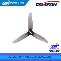 Gambar Gemfan Hurricane 3016 3-Blade 3inch for Freestyle FPV Drone Propeller - Blue dari Zerius undefined 2 Tokopedia