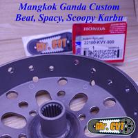 Gambar Mangkok Kampas Kopling Ganda Spacy Karbu Original Custom Versi Ekonomi dari Mr. CVT undefined 2 Tokopedia