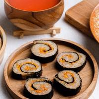 Gambar DIMSUM NORI Sushi ayam sayur (Harga utk Perpack = isi 25 pcs). Frozen food Dimsum ayam halal nori termurah terlaris.. Instan dari Pabrik Madame Dimsum undefined 5 Tokopedia