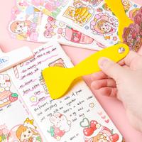 Gambar Stiker 1 Set Import isi 16 Lembar Cute Scrapbook (Free Kape Stiker) - Pink Es Cream dari Paopao.Store undefined 4 Tokopedia