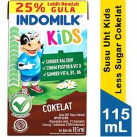 Gambar Indomilk Susu Cair Uht Kids Less Sugar Cokelat 115mL dari MMWmart undefined 1 Tokopedia