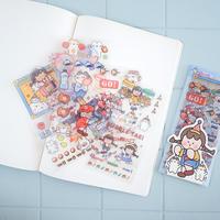 Gambar Doudou Relaxing Days Diary Deco Stickers / Sticker Tempel Motif Gambar dari SUKCESO Official undefined 3 Tokopedia