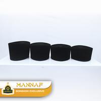 Gambar Peci Songkok Hitam Polos Tingi 7cm dan 8cm - Tinggi 7cm, No. 3 dari MANNAF STORE_NEW undefined 1 Tokopedia