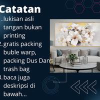 Gambar lukisan abstrak black series tekstur dari keysa art painting undefined 3 Tokopedia