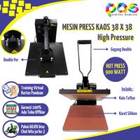Gambar Mesin Press Kaos 38 x 38 CM 900W / Murah / Awet / Kokoh / 38x38 / Baju dari Pas Digital Sablon undefined 2 Tokopedia