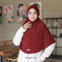 Gambar BERGO MARYAM NON PET POLOS ALL SIZE PREMIUM - Abu-abu dari Nayara Scarf undefined 1 Tokopedia
