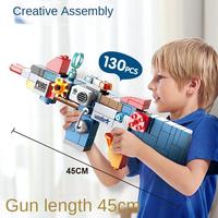 Gambar Feelo Robot Gun building blocks compatible with lego duplo - 130 pcs dari maple toys undefined 3 Tokopedia