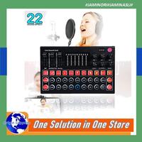 Gambar Sound Card Soundcard M9 Recording 2 Mic Dual Channel Mixer Podcast dari OriginSupplies undefined 1 Tokopedia
