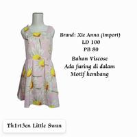 Gambar Preloved dress wanita cantik (PL-11) - Coklat dari Th1rt3en Little Swan Shop undefined 5 Tokopedia
