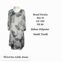 Gambar Preloved dress wanita cantik (PL-11) - Coklat dari Th1rt3en Little Swan Shop undefined 3 Tokopedia