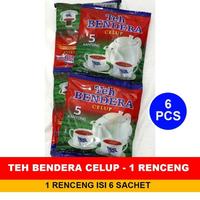 Gambar Teh Celup Bendera 6 Sachet Murah Meriah dari Pampam Snack undefined 1 Tokopedia