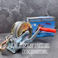 Gambar HAND WINCH SAP 3500 LBS SLING 20 METER Gigi hand Winch 1,5 ton stel dari HDS Store NEW undefined 1 Tokopedia
