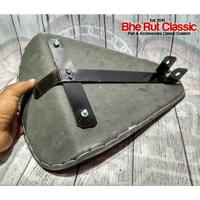 Gambar Jok chopper single hitam dari Bhe'Rut Classic undefined 3 Tokopedia