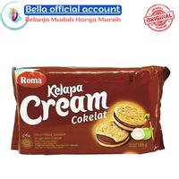 Gambar ROMA Kelapa Cream COKELAT Biskuit 189 gr - Coklat dari Bella shop TNG undefined 1 Tokopedia