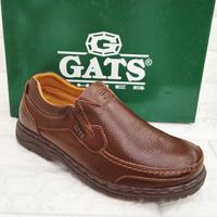 Gambar Sepatu Kulit Pria Terbaru GATS LB 5002 Black.new by gats - Hitam, 39 dari NAYONKSHOP undefined 2 Tokopedia