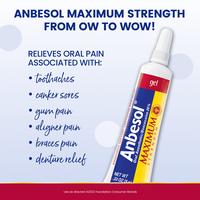 Gambar Anbesol Gel Maximum Pain Relief Canker Sores Toothaches 9 gr Sariawan dari Elitpro undefined 2 Tokopedia