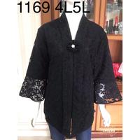 Gambar kebaya kartini kebaya modern Full Brukat Bros Kebaya Brukat Modern - Hitam, S dari Fang_Fashion undefined 2 Tokopedia