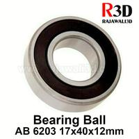 Gambar Ball Bearing AB 6203RS 6203 Rs 17x40x12mm OD 40mm ID 17mm dari Rajawali3D undefined 1 Tokopedia