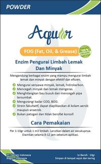 Gambar Bakteri Pengurai Limbah Lemak dan Minyak AQUAR FOG 10 gram dari Heframid undefined 5 Tokopedia