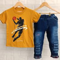 Gambar SETELAN ANAK LAKI BAJU ANAK COWOK CELANA JEANS ANAK BLSTK 1-9 THN HGN - NV GUITAR BLSTK, 1-2 TAHUN dari happygaleri undefined 5 Tokopedia