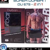 Gambar Celana Dalam Boxer Pria Durban DU 679 Bahan Modal Isi 2 - M dari Kinara's Store Id undefined 3 Tokopedia