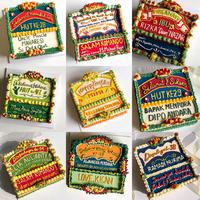 Gambar Cake - Custom Birthday Cake, Cake Papan Bunga - 30 cm dari LYKKE Cakes & Desserts undefined 2 Tokopedia