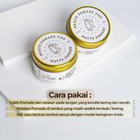 Gambar Hair Clay Premium Matte Clay | Hairstyling Penataan Rambut Tahan lama - 1 pcs dari Omahelok undefined 4 Tokopedia