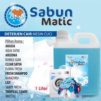 Gambar Sabun Cuci Baju Cair Deterjen Matic 1 Liter - Aneka Aroma Wangi Segar dari FUMETSU BERKAT ID undefined 1 Tokopedia