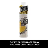 Gambar GATSBY REFRESH FACE SPRAY ICY LEMON 60 ml dari HARAPAN BARU COSMETICK undefined 1 Tokopedia