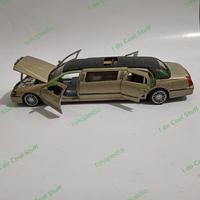 Gambar kinsmart 1999 Lincoln Town Car Stretch Limousine Limosin skala38 loose - putih roofhitam dari Idocoolstuff undefined 3 Tokopedia