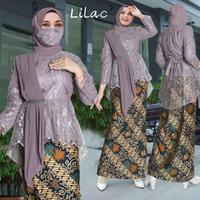 Gambar atasan kebaya tile modern atasan kebaya pesta mewah brokat modern - Dustypink dari Kebaya Qaira undefined 3 Tokopedia