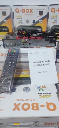 Gambar SET TOP BOX TV DIGITAL DVBT2 S2 COMBO Q-BOX BARU dari SpinicOnlineShop undefined 4 Tokopedia