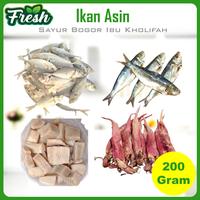Gambar Ikan Asin Cumi Panjang Selar Japuh Cucut 200 Gram Ikan Asin Bogor - Cumi Panjang, 200 Gram dari Sayur Ibu Kholifah undefined 1 Tokopedia