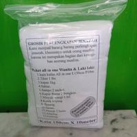 Gambar Paket Jenazah Lengkap, Kain Kafan Lengkap 150 cm x 10 m TINGGAL PAKAI dari Sabun bening_NEW undefined 4 Tokopedia