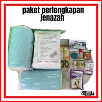 Gambar Paket Jenazah Lengkap, Kain Kafan Lengkap 150 cm x 10 m TINGGAL PAKAI dari Sabun bening_NEW undefined 1 Tokopedia