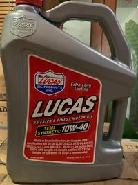 Gambar Oli Mesin Mobil Lucas Oil SAE 10W-40 Semi Synthetic Extra Long Lasting dari La Amour Official undefined 1 Tokopedia