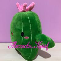 Gambar Boneka kaktus senyum lucu / cute cactus plush toy with smiley face dari Moccachu Kiosk undefined 3 Tokopedia