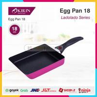 Gambar Kirin Egg Pan Lado Lado Teflon Classic 1.9 mm Omelette Fry Pan dari Home Electro undefined 1 Tokopedia