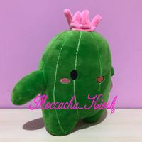 Gambar Boneka kaktus senyum lucu / cute cactus plush toy with smiley face dari Moccachu Kiosk undefined 2 Tokopedia