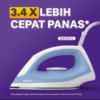 Gambar Philips Setrika Kering Dry Iron DST0510, Garansi Resmi 2 thn Kabel - Biru dari dokulucky undefined 2 Tokopedia