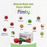 Gambar flimty fiber 1 box 16 sachet detox pelangsing original flimti flymty - Blackcurrant dari TOP NUTRITION undefined 4 Tokopedia