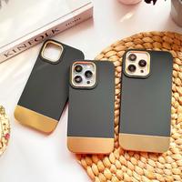 Gambar Gold Steel - Iphone case | PEPPERPLUM , CASE SIMPLE , CASE COWO - Black, 12/12pro dari pepperplum undefined 4 Tokopedia