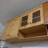 Gambar kitchen Set Kayu Jati Belanda Custom / Rak Penyimpanan Alat Dapur - P170 L45 T60 dari Vezmebel undefined 3 Tokopedia